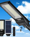 1500W Solar Street Light Outdoor Waterproof Dusk To Dawn Motion Sensor Flood Lights IP67 Ultra Bright 966 LED Beads Solar Powered