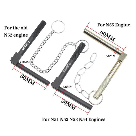 Pro Grade Timing Vanos Camshaft Alignment Locking Tool Kit For BMW 2.5 3.0 N51 N52 N53 N54 N55 S55 Engines