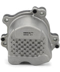 Electric Engine Water Pump With Thermostat Fits 13-18 Lexus ES300h 13-18 Toyota Avalon And 12-17 Camry 2.5L showing detailed metal underside.