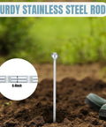 14 Inch Stainless Steel Soil Sampler Probe For Lawn Garden Farm Deep Soil Sampling Heavy Duty Probe With Moisture Meter Compatibility