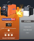 Comparison of 3 In 1 MIG Welder With Dual Voltage 110V 220V Flux Core Gasless MIG Lift TIG Stick Workhorse Portable Inverter Welder