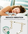 Beefed Up Heavy Duty Wall Mount Bracket For 7000 To 12000 BTU Mini Split AC Units Up To 400 Lbs reduces vibration indoors.
