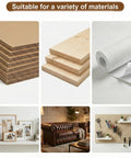 Image showcasing materials suitable for Heavy Duty Upholstery Tacks 20 Piece Pack Silver Flat Head Furniture Nails.
