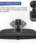 Wide viewing angle feature of Hyundai And Kia Interior Rear View Mirror Replacement Assembly 851013X100 Direct Swap Easy Install