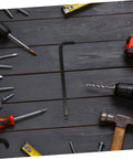 Super Cool L Shaped Hex Wrench Set With Ergonomic Grip And High Carbon Steel Build For Tough Bike Repairs And Home Fix-Ups That Reduce Hand Strain While Keeping Your Toolkit Rock Solid And Ready To Roll Anytime You Need It, black L-key on workbench
