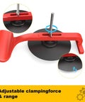 Six Pack Suction Cup Clamps For Windshield Repair And Gluing Convertible Glass Panels ABS Rubber Construction