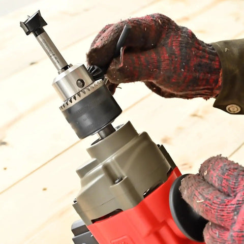 Heavy Duty Carbide Tipped Forstner Drill Bit Set Packs Sixteen Badass Sizes Spanning Quarter To Two One Eighth Inches, precision installation.