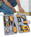 Hardware Tool Set With Sturdy Handles For Household Repair And Maintenance 15 Piece Kit For Daily Home Fixes CrV Alloy Tools