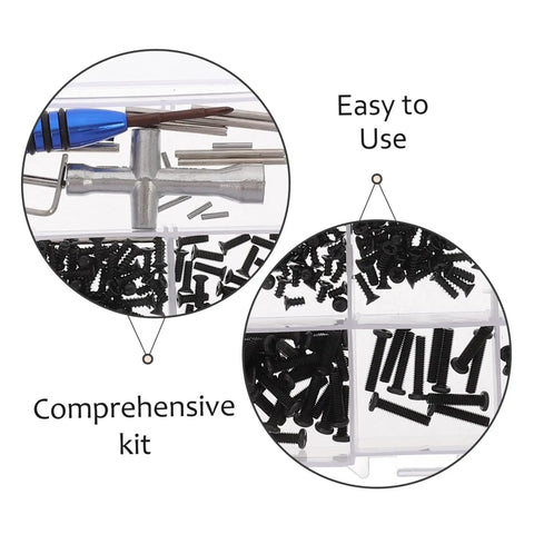 Pro Grade All In One RC Car Repair Tool Set With Assorted Screws Bolts Nuts And Fasteners Kit for Durable Iron Construction.