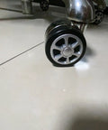 Heavy Duty Office Chair Caster Wheels 2.5 Inch Polyurethane Swivel Rollers close-up showing sleek design and floor-safe rolling.