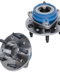 Pair Front Wheel Bearing And Hub Assembly Fits 1997 2005 Chevy Malibu Classic 1999 2005 Pontiac Grand Am And 1997 2004 Oldsmobile Alero With ABS