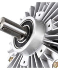 Close-up of 24V Dual Axis Magnetic Powder Clutch And Brake System for Precision Winding, showing non-contact torque transmission component.