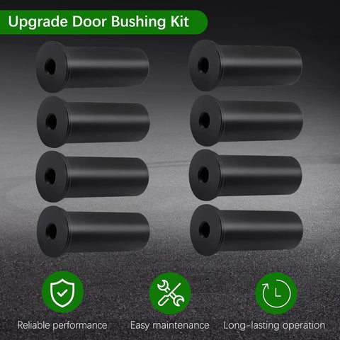 Hard Hitting Door Bushing Kit For Honda Pioneer Rattle Fix 8 Piece Upgrade Fits 500 520 700 700-4 1000 1000-5 displayed in grid layout