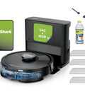 Robot Vacuum And Mop With Sonic Cleaning And Smart Home Mapping, Edge Clean For Pet Hair On Carpets And Hard Floors, No Spots Missed, Self Emptying Dustbin, Ultra Powerful Suction, UR2650WS