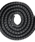 Spiral Wrap Hose Protector 1.58 Inch OD 12 Foot Pre Cut Lengths Heavy Duty Shield for Hydraulic and Pneumatic Hoses