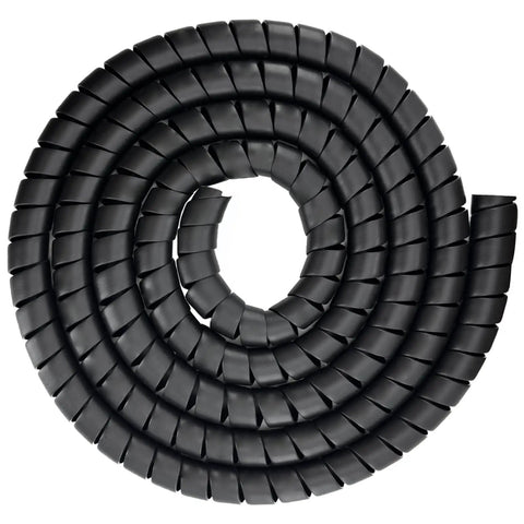 Spiral Wrap Hose Protector 1.58 Inch OD 12 Foot Pre Cut Lengths Heavy Duty Shield for Hydraulic and Pneumatic Hoses