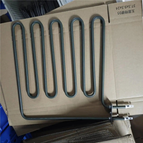 Heavy Duty Instant Hot Electric Air Heater 220V 2670W Sauna Heating Element with stainless steel design for quick heating.