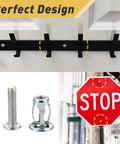 20 Pcs M4 X 20 Hollow Door Anchor Set For Hollow Walls Stainless Steel Cavity Fixing Anchors with installation example.