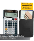 Do It All Construction Master Pro Calculator For Contractors And Builders With Feet Inch Fraction Math Quick Layouts Bids Estimates And Unit Conversions You Prefer next to a reference guide and casing