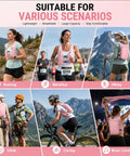 Lightweight Running Hydration Vest For Men And Women With 6 Plus Pockets And Front Bottle Holders in outdoor activities collage