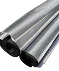 Waterproof Pipe Insulation Wrap For Outdoor Use, Rugged Heavy Duty High Resilience Foam Tube Covers With Aluminum Foil Shield