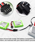 4 Pack 7.4V 1000mAh Li Ion RC Car Battery With SM 4P Plug For DE36W DE65 1 16 Scale Off Road Four Wheel Drive Beefy Power