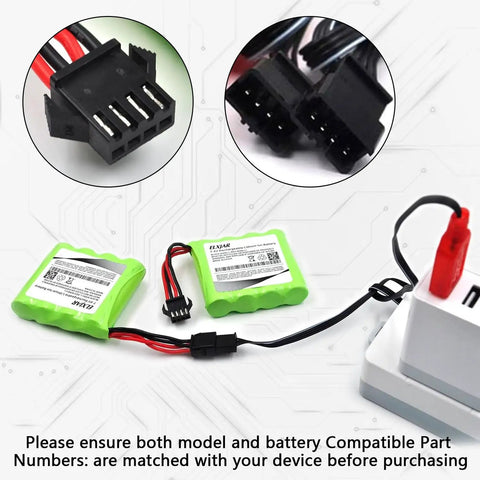 4 Pack 7.4V 1000mAh Li Ion RC Car Battery With SM 4P Plug For DE36W DE65 1 16 Scale Off Road Four Wheel Drive Beefy Power