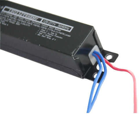 Two-Lamp Fluorescent Electronic Ballast For F32T8 Tubes With Instant Start 120-277V AC 50-60 Hz Normal Ballast Factor High Power Factor