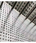 Durable Perforated Stainless Steel Sheet With 10mm Holes 50x100 Cm Mesh Panel For DIY Projects Decorative Metal Screen