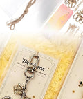 The Real Deal On DIY Keychain Crafting Comes In This Huge Kit Loaded With Iron Clasps Extender Chains Cards And Zip Pouches Plus Ropes To Build Sick Custom Keys Anyone Will Love It Done In Hours Perfect For Rainy Afternoons Or Group Time At Home Now, DIY keychain kit with iron clasps, chains, rope and zip pouch