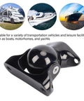 Marine Grade Magnetic Door Catch For Boats And RVs, 316 Stainless Steel, Tough As Nails Door Stopper next to RV, boat, yacht images