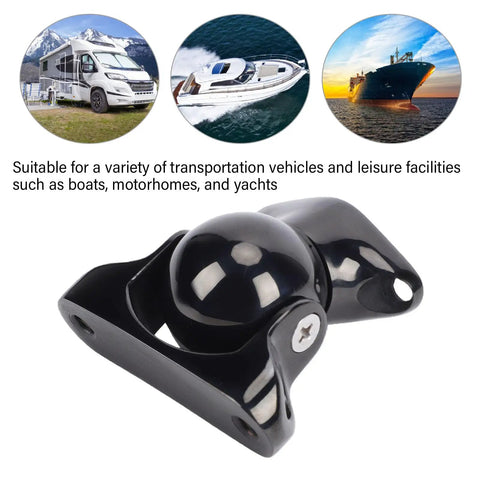 Marine Grade Magnetic Door Catch For Boats And RVs, 316 Stainless Steel, Tough As Nails Door Stopper next to RV, boat, yacht images