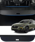 Retractable Cargo Cover For Subaru Crosstrek 2024 2025 2026, Trunk Privacy Shade Screen shown with car and product image