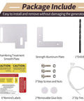 Generator Interlock Kit For Horizontal Main Panels Compatible With CH Series And TAN Breakers, package contents shown