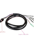 Analog Tachometer Harness Kit For Mercury Mariner Quicksilver Mercruiser Outboard Engines, 4ft / 1.3m Length, 5 Pin Wiring