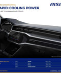 Precision Engineered Aftermarket AC Compressor With Heavy Duty Clutch Built For Seamless Cooling And Rock Solid Performance Easy Plug And Play Upgrade That Stays Frosty Way Past Summer installed in Ford dashboard