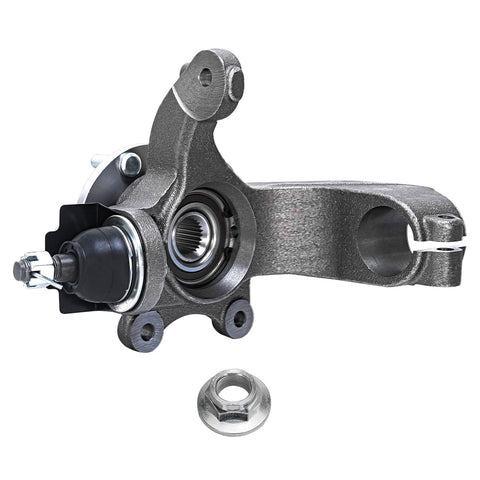 Front Pair Steering Knuckles And Wheel Bearing Hubs Assembly For 2010 2011 2012 2013 Ford Transit Connect Replacement OEM Grade Quality