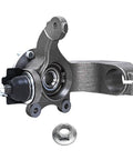 Front Left Steering Knuckle With Wheel Bearing Hub Assembly for 2010 2013 Ford Transit Connect Driver Side Replacement