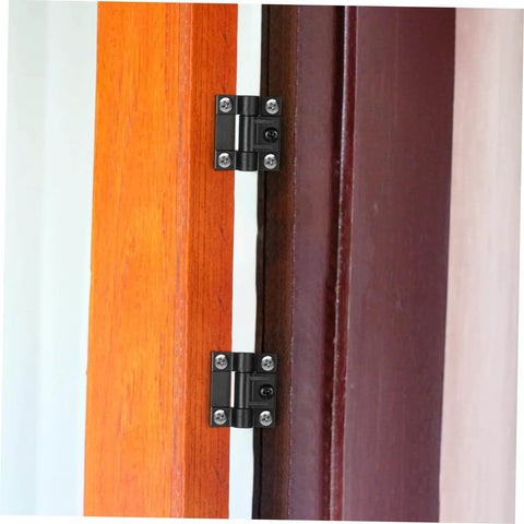 Adjustable Damping Hinge Set For Kitchen Cabinets And Wooden Doors With Quiet Soft Close 10 Pack Mini Hinge Locks installed