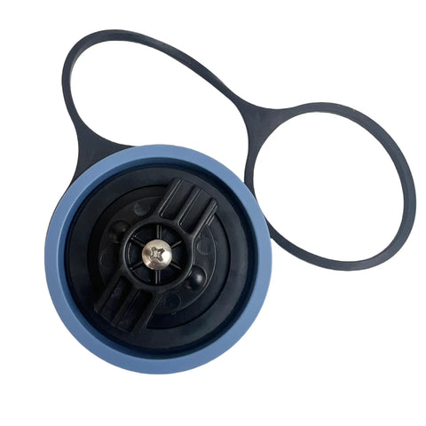 Top view of Heavy Duty Diesel Exhaust Fluid DEF Cap For Kenworth And Peterbilt Trucks A Must Have For Truckers Compatible With C500 T2000 T660 T680 T800 W900 210 320 330 335 337 362 365 384 387 388 OE 908-0223-01.