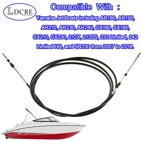 Reverse Shift Cable For Jet Boats 2007 To 2018 Fits AR190 AR195 AR210 AR230 AR240 SX190 SX195 SX210 SX230 212X 212SS 232 Limited 242