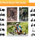 Waterproof Left And Right E Bike Brake Levers With 2 Pin Male Connector For Electric Bikes And Scooters Replacement Parts 22.2 mm