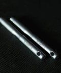 Two Wheel Hanger Pin Set M14 x P1.5 on black surface showing alignment and rotor protection use