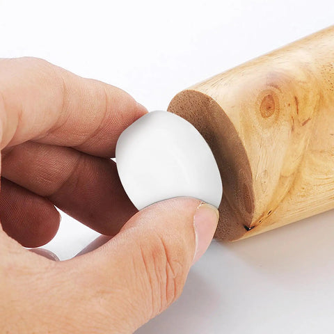 Furniture Feet Nails With Plastic And Iron Build Durable, Oval Glide Nails for Legs installation on wooden furniture leg