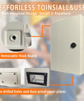 Heavy Duty Workhorse 16X12X8 Electrical Enclosure Box Nema 4 IP66 waterproof design with removable hook board for easy installation.