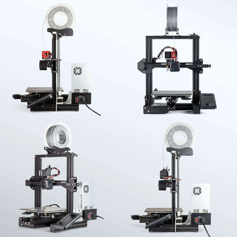 Direct Drive Upgrade Bracket Kit For Ender 3 V2 Pro And Ender 3, Also Fits Voxelab Aquila 3D Printer, installed on printer
