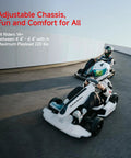 GoKart Kit 2 Immersive Electric Go Kart Racing With 360 Degree Haptic Feedback And Auto Centering Steering during race