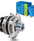 High Output Alternator For Honda Accord 2003 2007 2.4L, CRV 2007 2009, Element 2003 2009, Civic 2006 2010, TSX 2004 2008, Acura CSX 2006 2008, 105 Amp Replacement Interchange 13980 31100RAAA05 31100RAAA04 with packaging