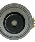 Front view of DC Brushless Inverter Air Conditioner Motor Replacement Fan For WZDK30-38G RD-310-30-8T, showing fan hub and wires.