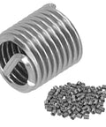 100 Pack M6 X 1 Thread Repair Inserts Stainless Steel Metric Thread Sleeves For Damaged Holes Available In 9mm 12mm And 18mm Lengths